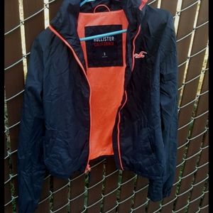Hollister light weight wind breaker style jacket